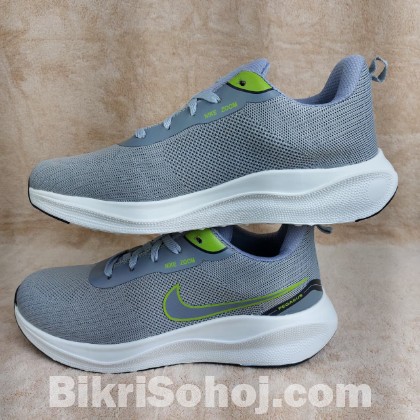 Nike Air Zoom Pegasus Grey/Volt Running Shoes
